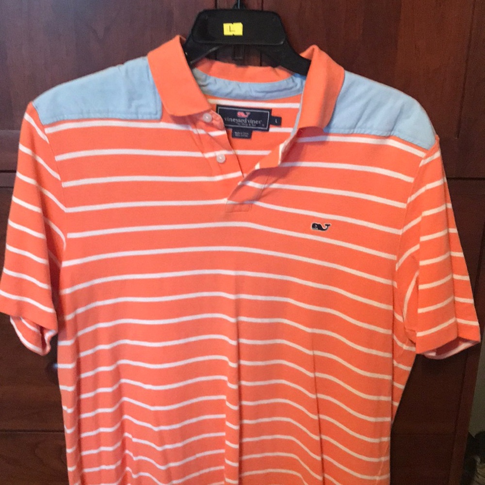Vineyard Vines striped polo Excellent Condition